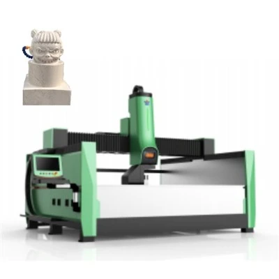 XJ3015X Centru de prelucrare a pietrei cu 5 axe servo complet-pentru sculptură în marmură